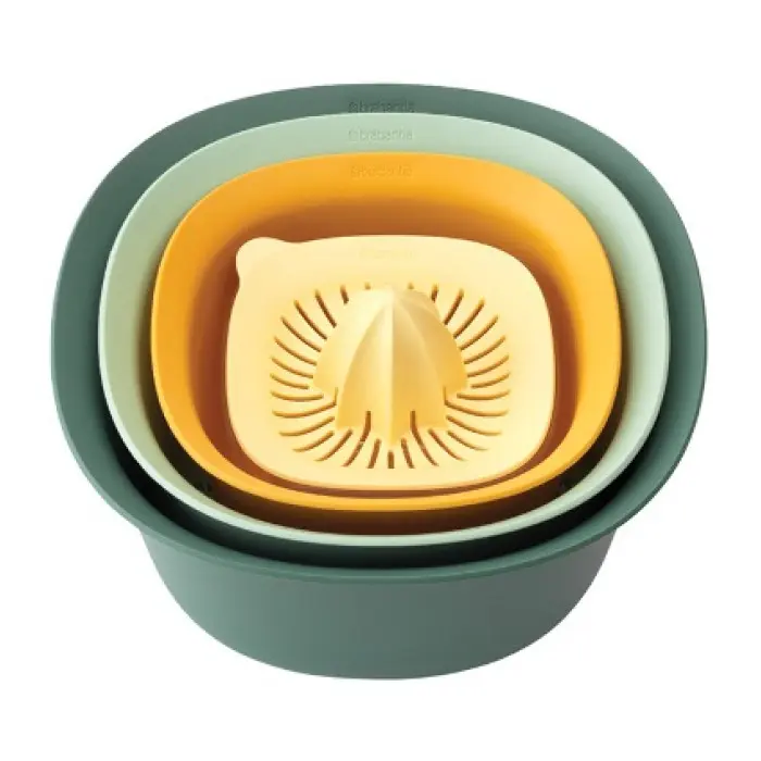 Комплект Brabantia Tasty+ Mixed, 2 купи за бъркане, гевгир и сокоизстисквачка, (35941618)