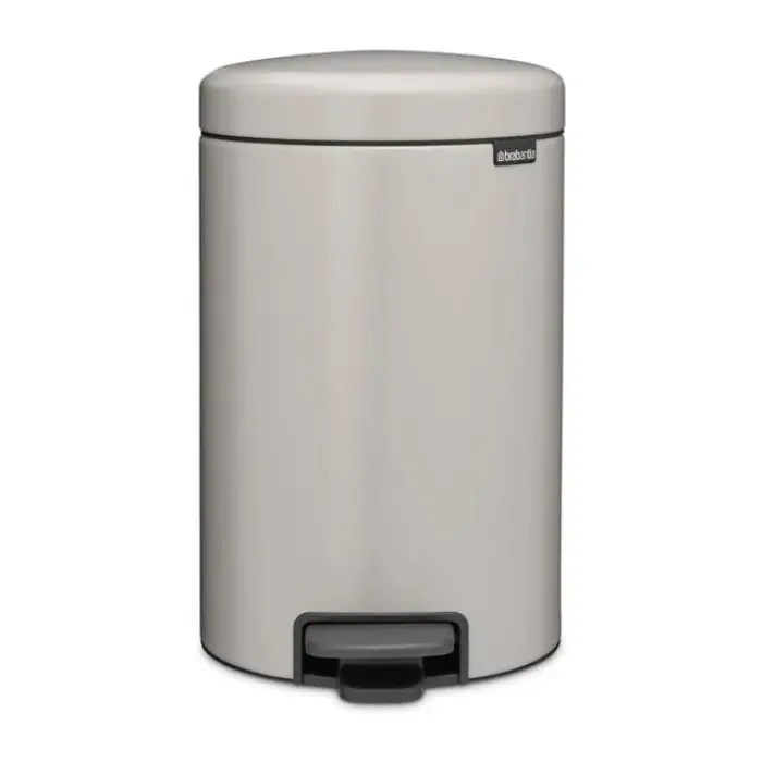 Кош за смет с педал Brabantia NewIcon 12L, Soft Grey, (35947042)