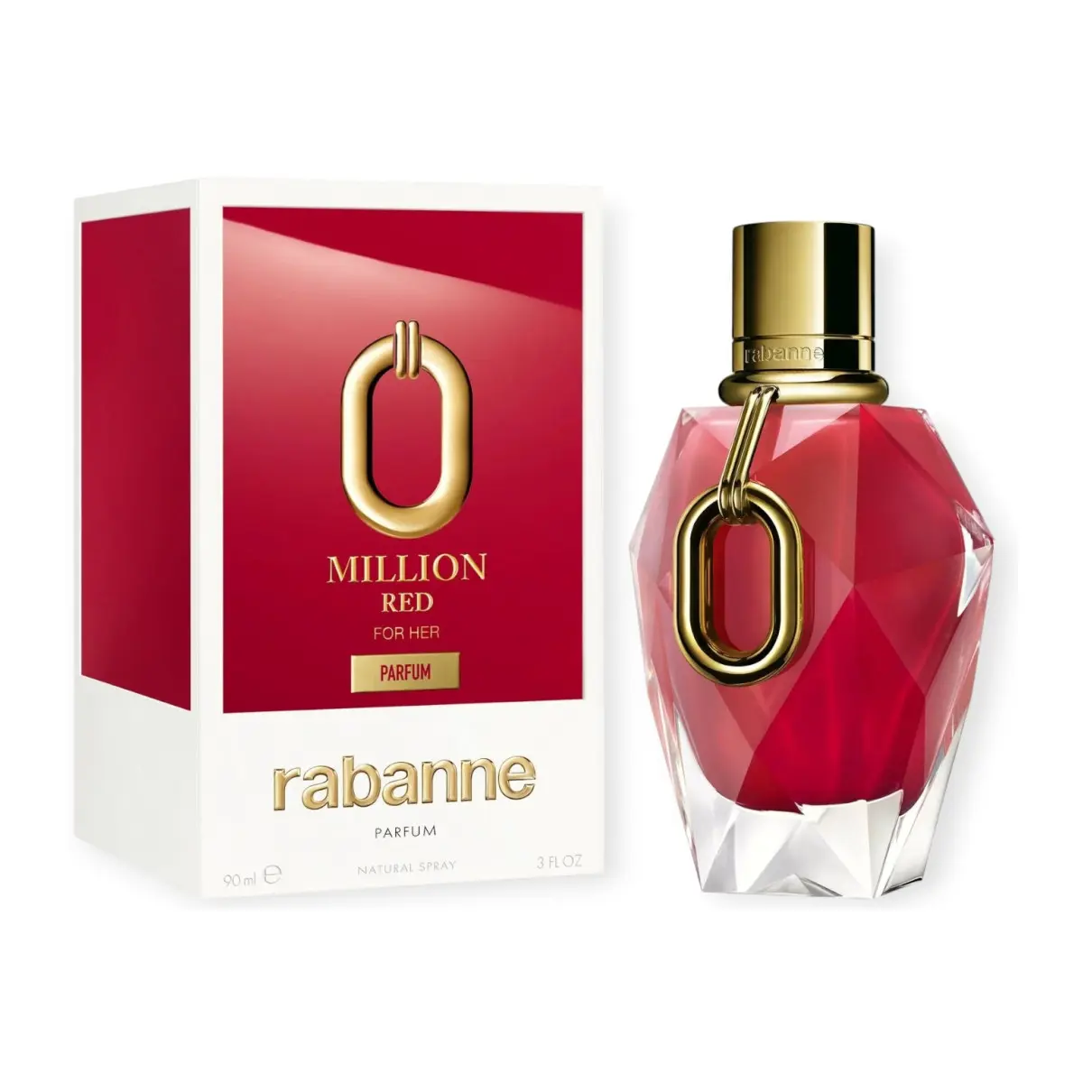 Парфюм Paco Rabanne Million Red For Her Parfum, 90 ml, за жени, (35950578)