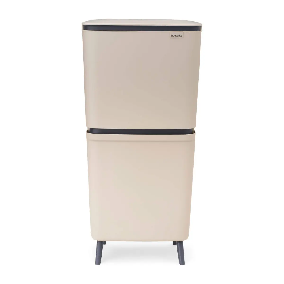 Кош за смет за разделно събиране Brabantia SortUp Hi 20+10+10L, Soft Beige, (35948588)