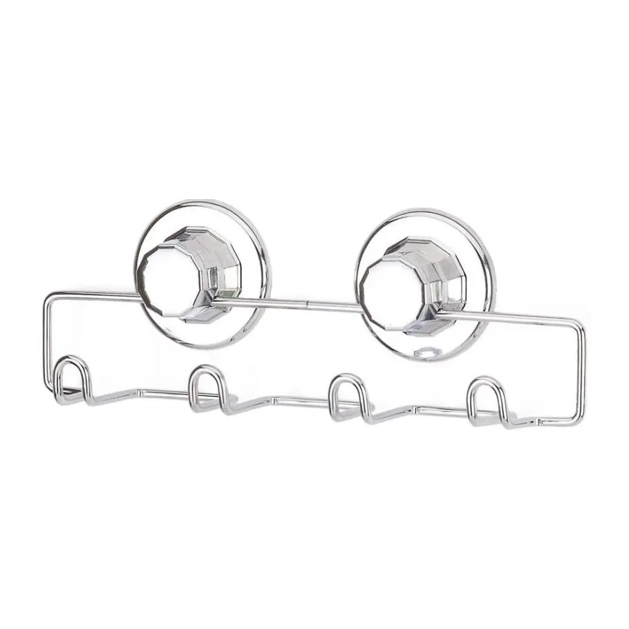 Закачалка за баня TEKNO TEL TR DM 244, Вакуум, Хром