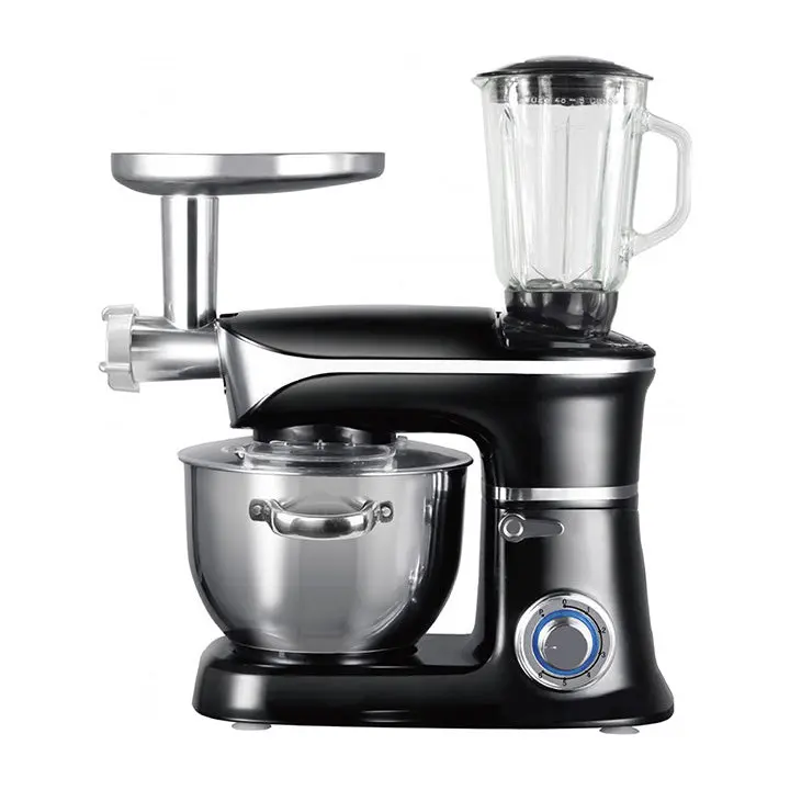 Кухненски робот 3в1 ZEPHYR ZP 1115 QBM, 1900W, 6.5 литра, Блендер, Миксер, Месомелачка, Черен, (18484)