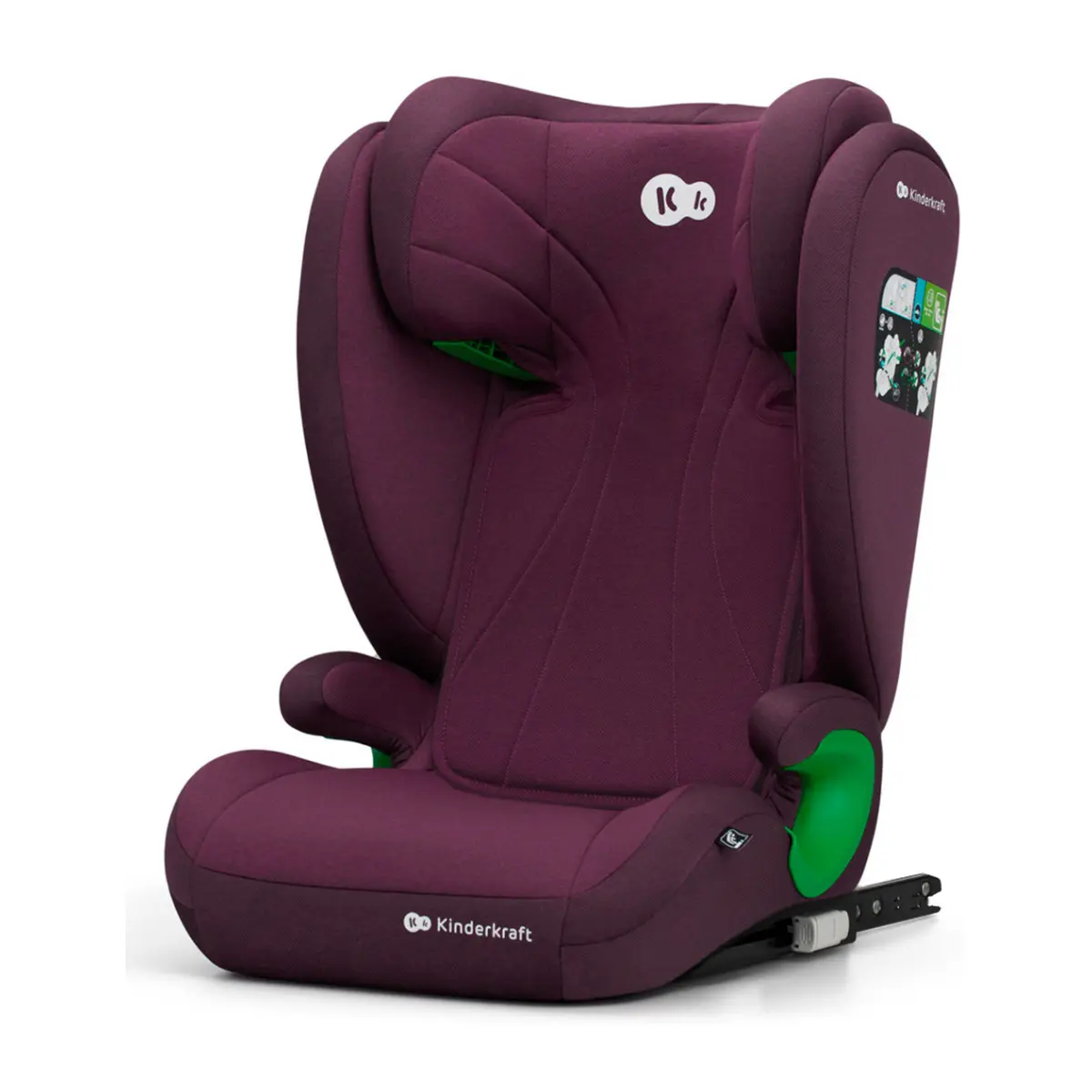 Kinderkraft столче за кола JUNIOR FIX 2 i-Size CHERRY PEARL, (35943768)