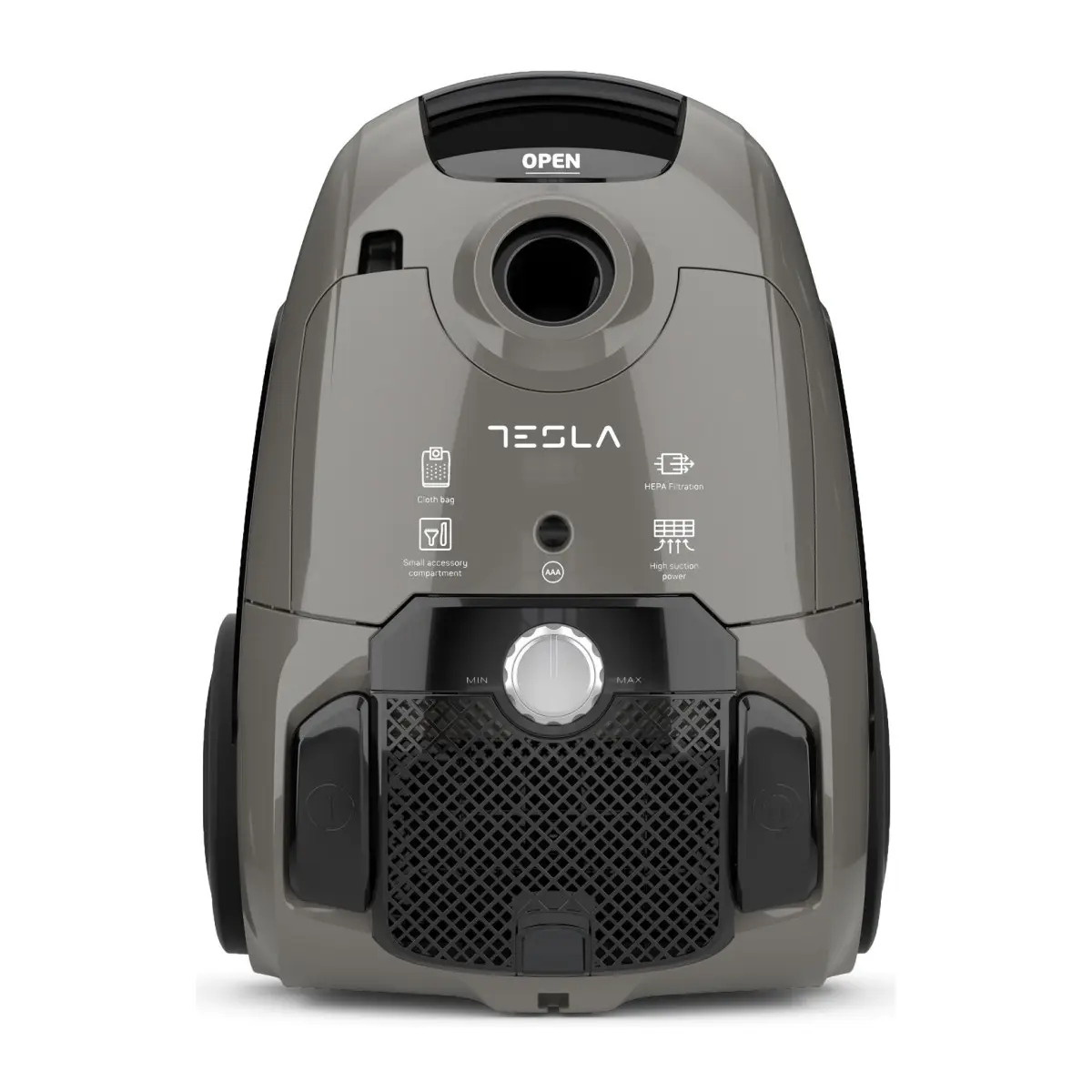 Прахосмукачка TESLA BG300G, 800W, HEPA филтър, (9522)