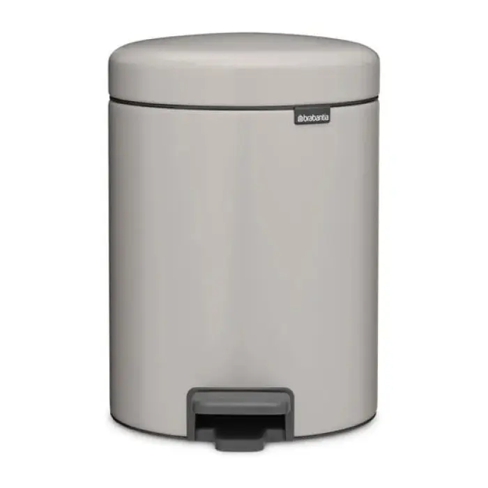 Кош за смет с педал Brabantia NewIcon 5L, Soft Grey, (35947036)