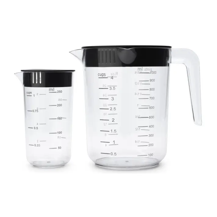 Комплект мерителни кани Brabantia Tasty+ Dark Grey 2 броя, (35943691)
