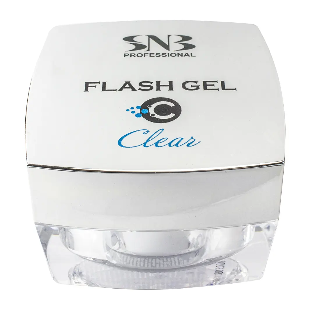 Гел за изграждане SNB Flash UV, безцветен, 50 гр., NPF013, (35923639)