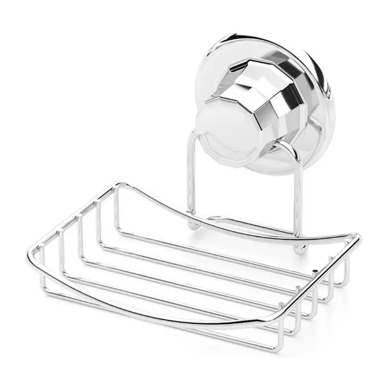 Поставка за сапун TEKNO TEL DM 265, 13х12х10 см, Вакуум, Хром, (18304)