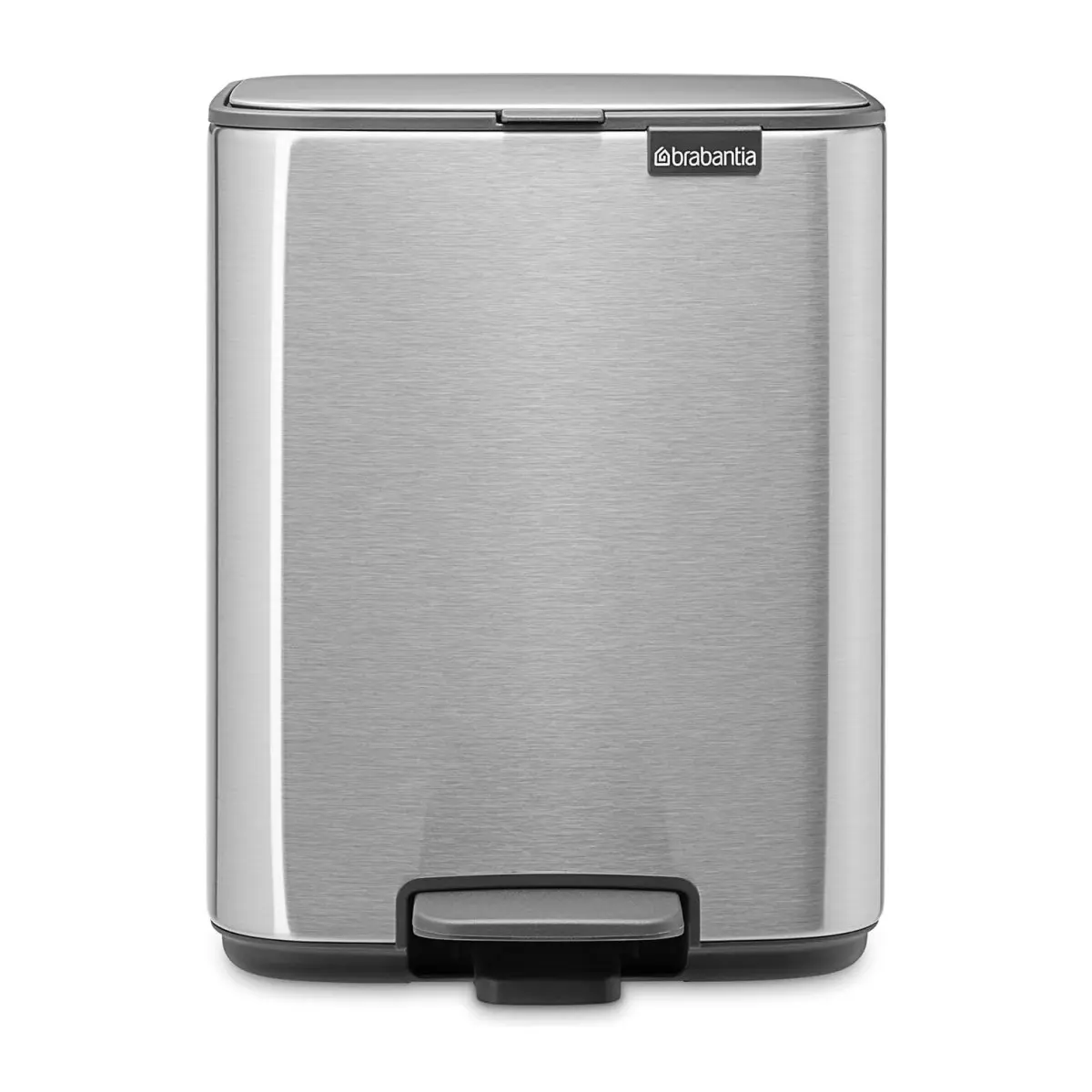 Кош за смет Brabantia Bo Pedal 7L, Matt Steel Fingerprint Proof, (35946912)