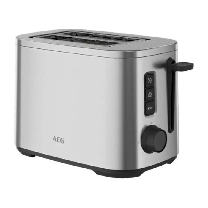 Тостер AEG T5-1-4ST, 800W, Инокс, (22036)
