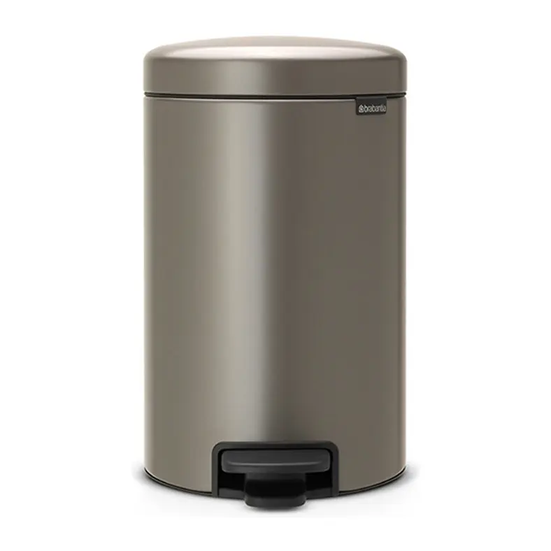 Кош за смет с педал Brabantia NewIcon 12L, Platinum, (35941081)