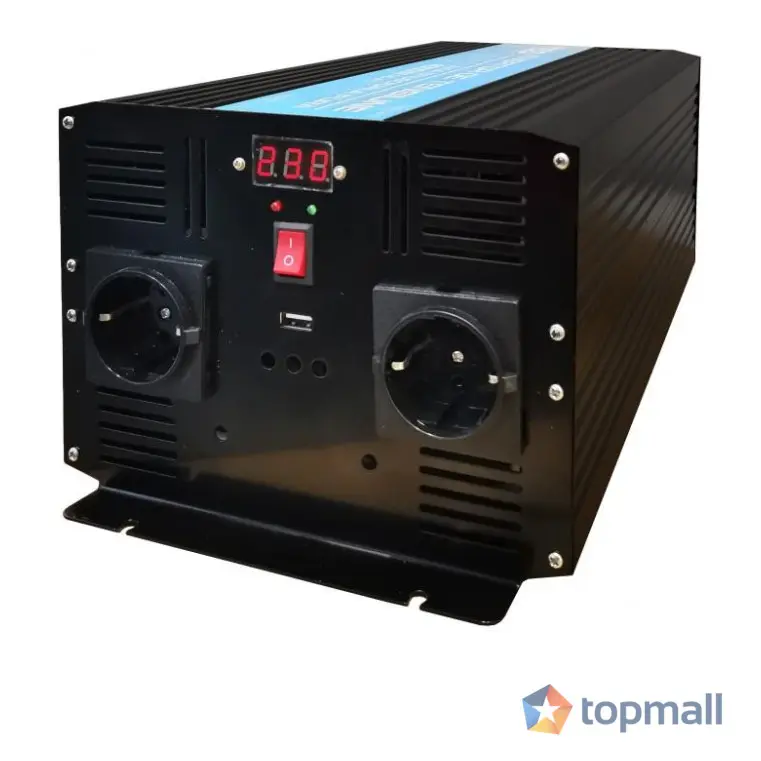 Инвертор 12/220 V DC/AC 4000/8000W Pure Sine Wave TED000415 TED ELECTRIC, (35939937)