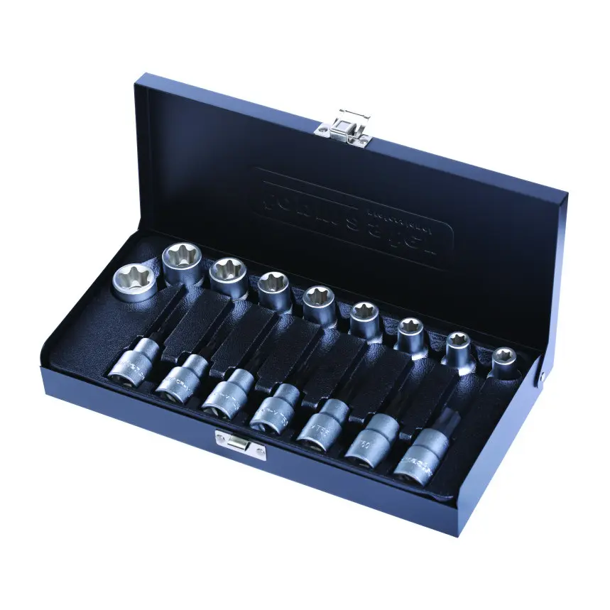 Вложки торкс 1/2" к-т 16бр CR-V Topmaster Professional, (35927138)