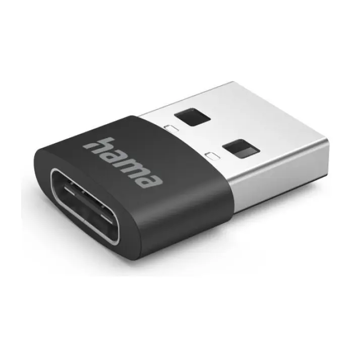 HAMA Преходник от USB-C - USB-A, 480 Mbit/s, 3 бр, 201532, (35938269)