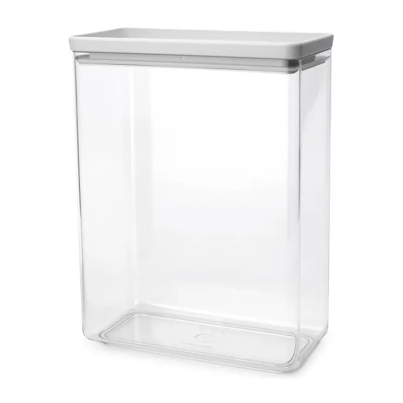Кутия за съхранение на продукти Brabantia Tasty+ Stackable 5.4L, Light Grey, (35943340)
