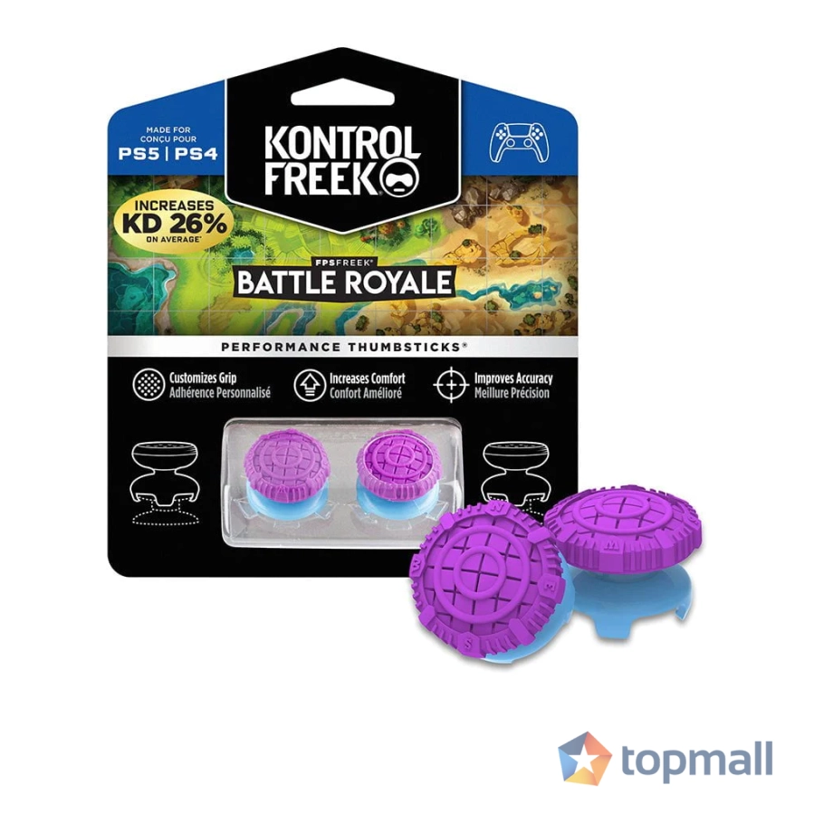 Аксесоар KontrolFreek FPS Performance Thumbsticks за PS5/PS4 Purple, (35937016)