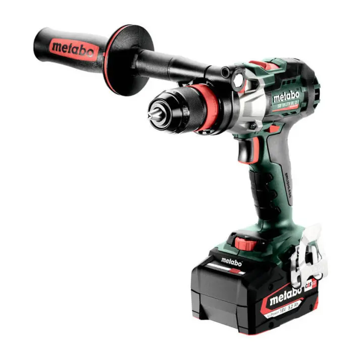 Бормашина ак. ударна 18V 130Nm METABO SB 18 LTX BL Q 2X5.2Ah, (35929794)