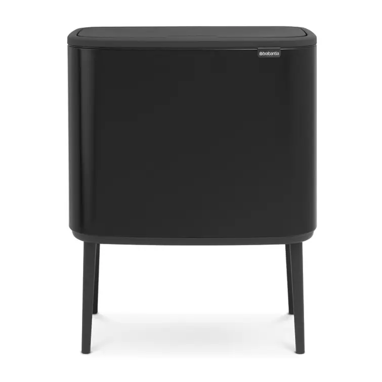 Кош за смет Brabantia Bo Touch 11+23L, Matt Black, (35946739)