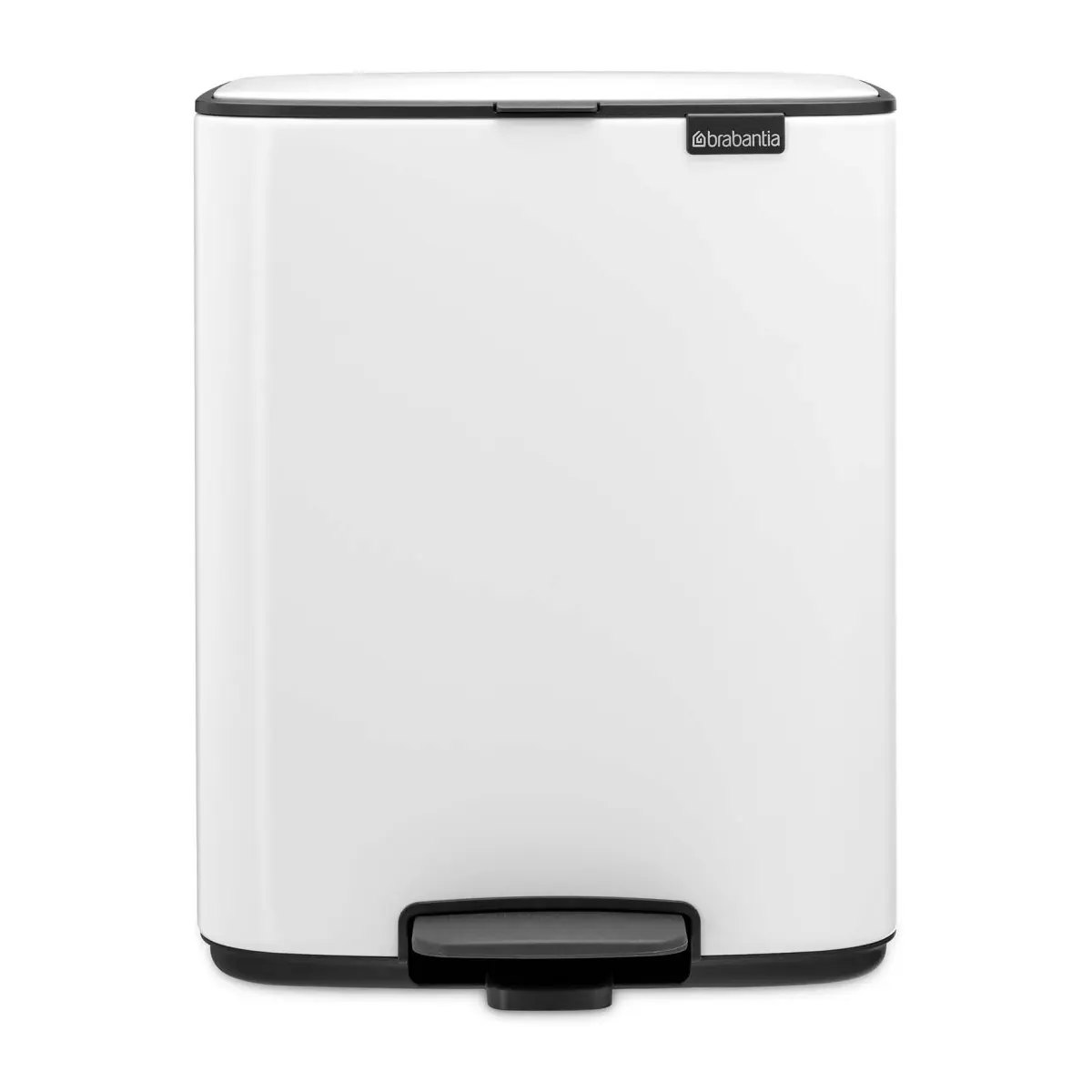 Кош за смет Brabantia Bo Pedal 12L, White, (35946896)