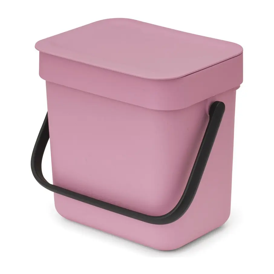 Кош за смет за разделно събиране Brabantia Sort&Go 3L, Lilac Pink, (35948494)