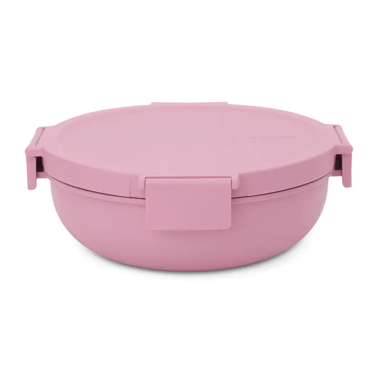 Купа за салата Brabantia Make&Take 1.3L, Lilac Pink, (35947023)