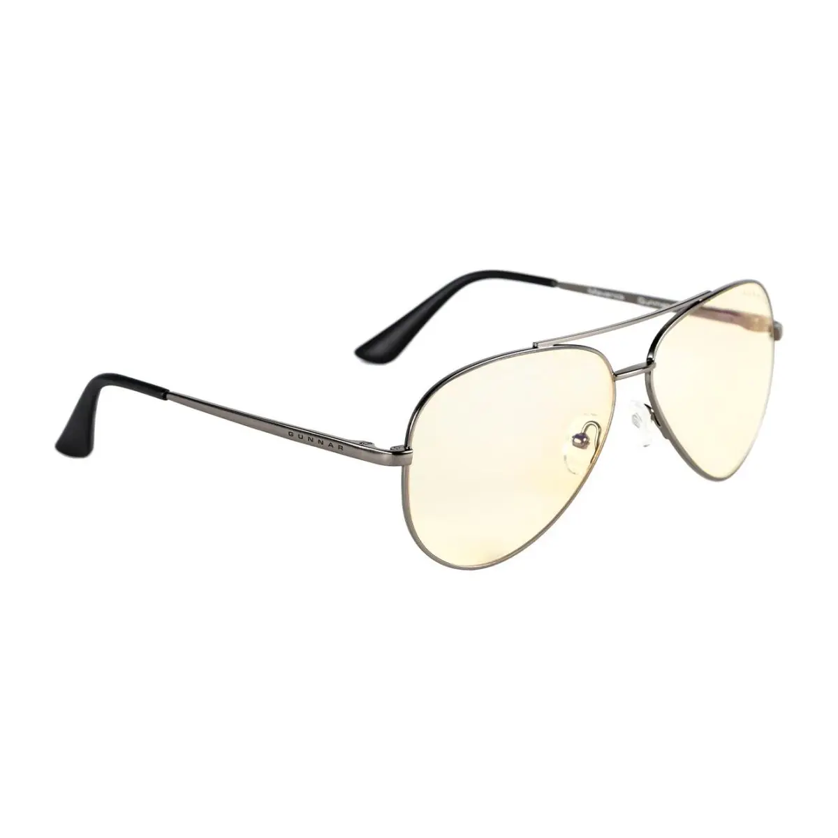 Компютърни очила GUNNAR Maverick Gunmetal Clear, Сребрист, (35933386)