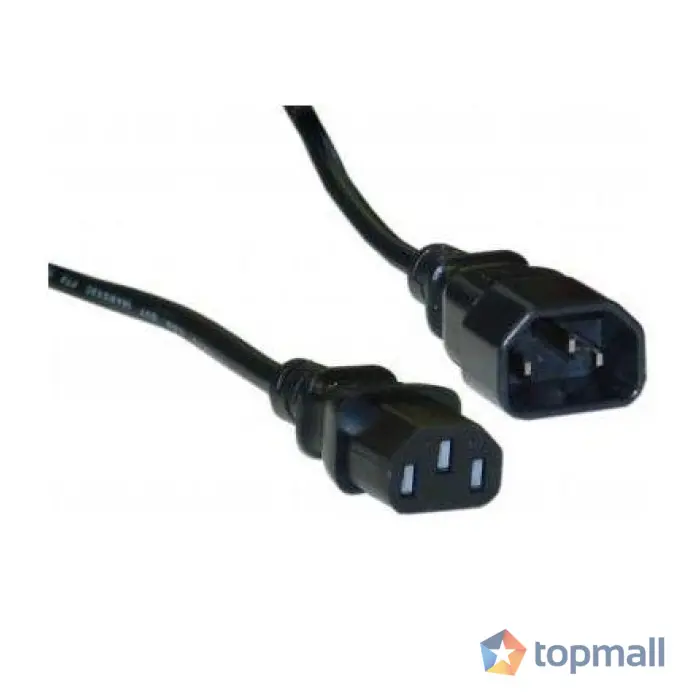 Удължителен захранващ кабел Estillo, 3 pin, Черен, (35933041)