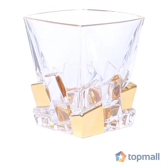 Чаша за уиски Bohemia 1845 Crack Gold 310ml, 6 броя, (35946734)