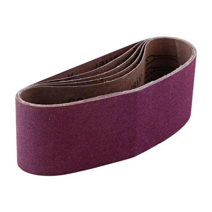 Шкурка за лентов шлайф 75х533mm P100 5бр, (35925888)