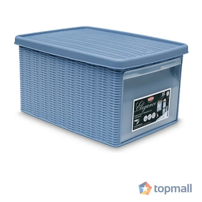 Универсална кутия с отвор Stefanplast Elegance M, 15L, синя, (35940961)