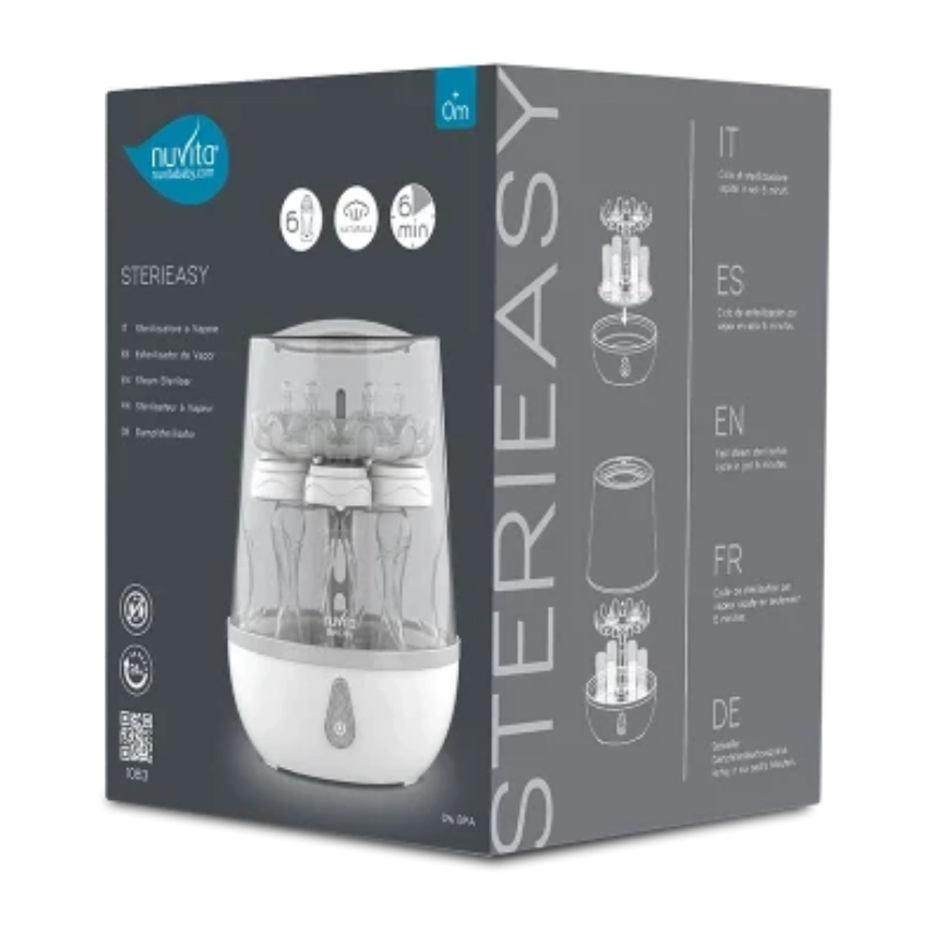 1083 Nuvita Парен стерилизатор за 6 шишета Sterieasy, (35944795)