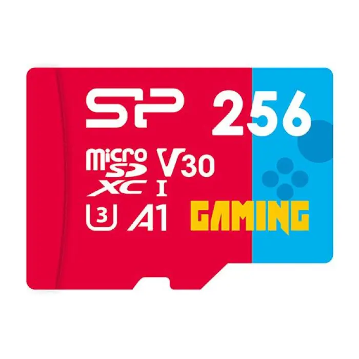 Карта памет Silicon Power Superior Gaming 256GB,microSDHC/SDXC, Class 10, A1, V30, UHS-I U3, SD Adapter, (35937666)