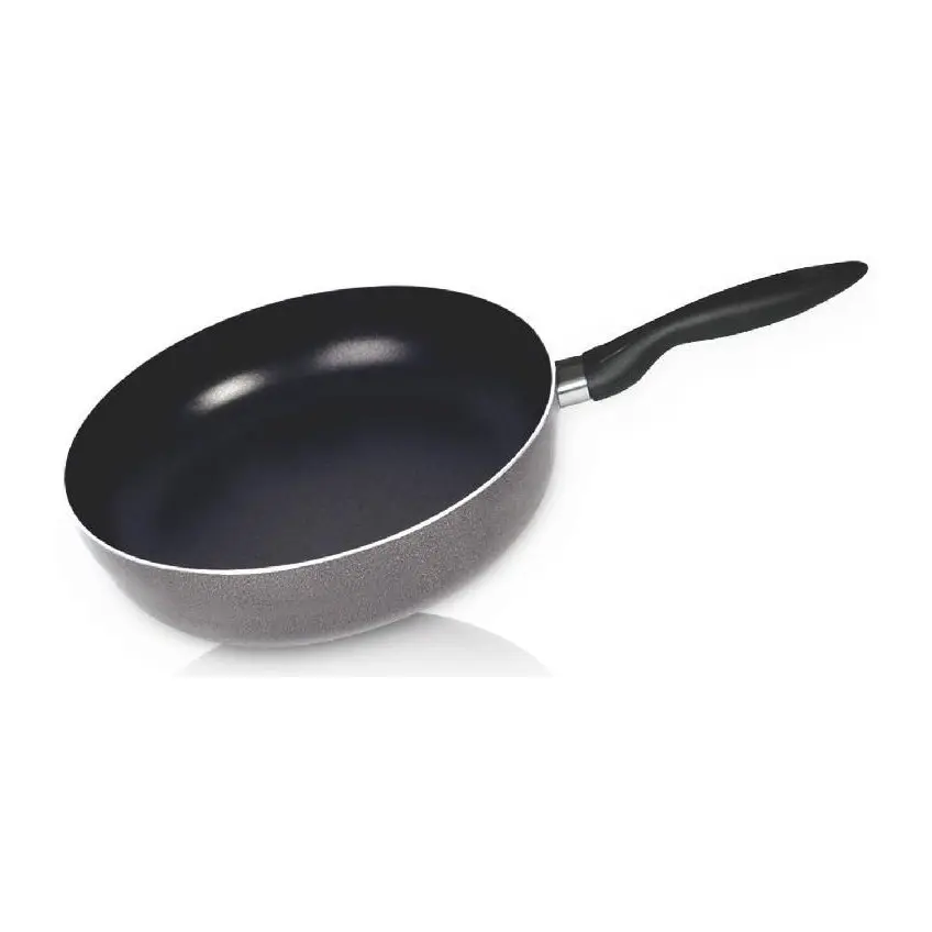 Тиган дълбок SAPIR SP 1319 A24D, 24 см,  Незалепващо покритие, Черен