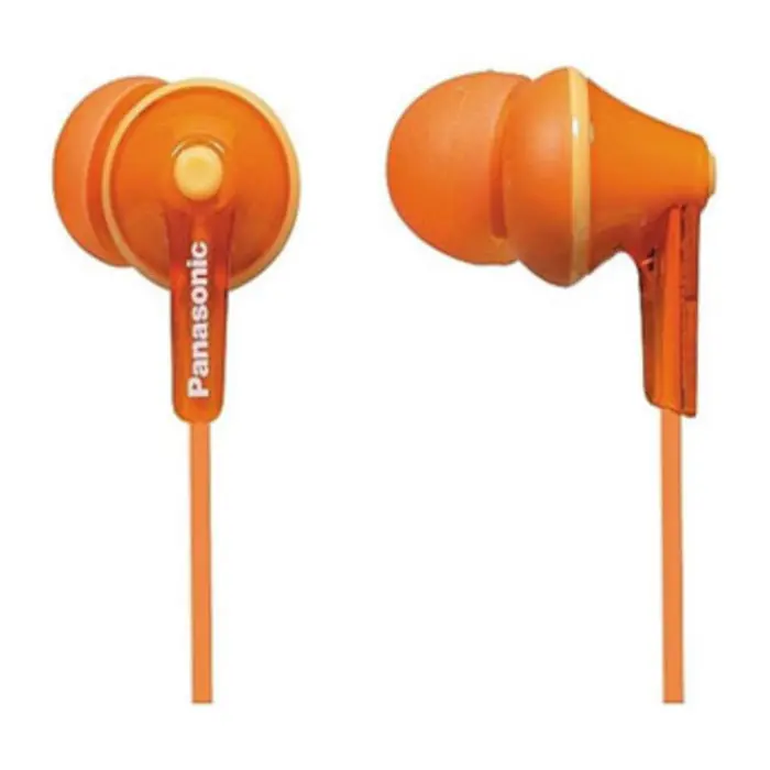 Aудио слушалки Panasonic RP-HJE125E-D, In-Ear, Оранжеви/Orange