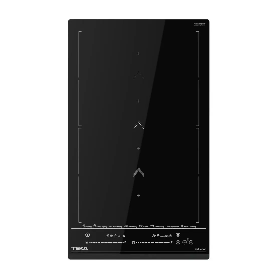 Индукционен плот IZS34700 SLIDECOOKING, с 2 зони, 1 FLEX зона, 7 CHEF MasterSense функции, (35948989)