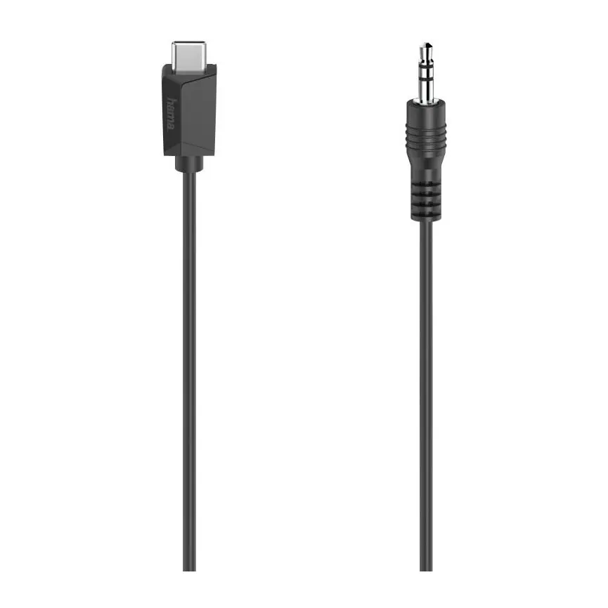 HAMA Аудио кабел USB-C - 3.5мм стерео жак, 0.75 m, (35939941)