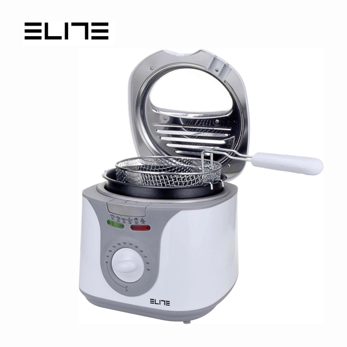 Фритюрник 2л elite edfr-1289w/gr, (35949681)