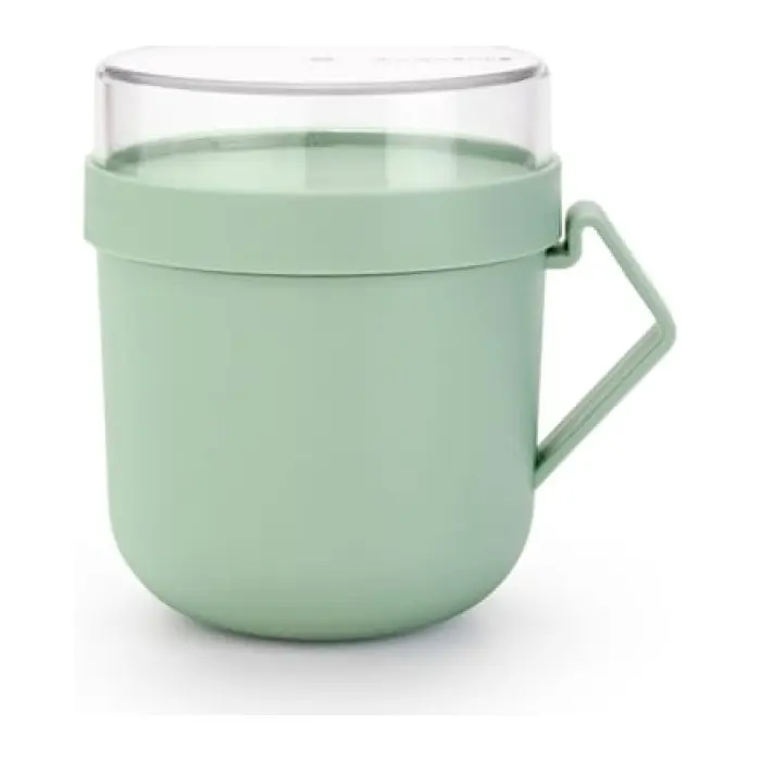 Чаша с капак Brabantia Make&Take 600ml, Jade Green, (35942730)