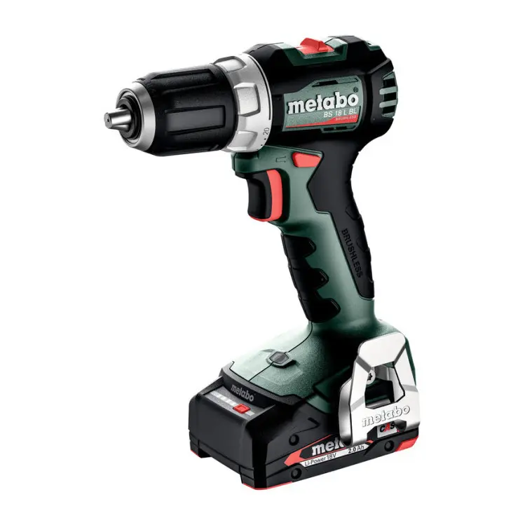 Винтоверт акум. безчетков 18V 65Nm METABO BS 18 L BL 2X2.0Ah, (35930196)