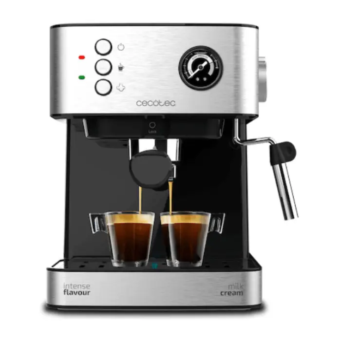 Еспресо кафемашина Cecotec 1556 Espresso 20 Profetional, 20 бара, сребриста