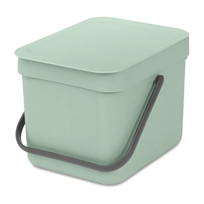 Кош за смет за разделно събиране Brabantia Sort&Go 6L, Jade Green, (35942419)