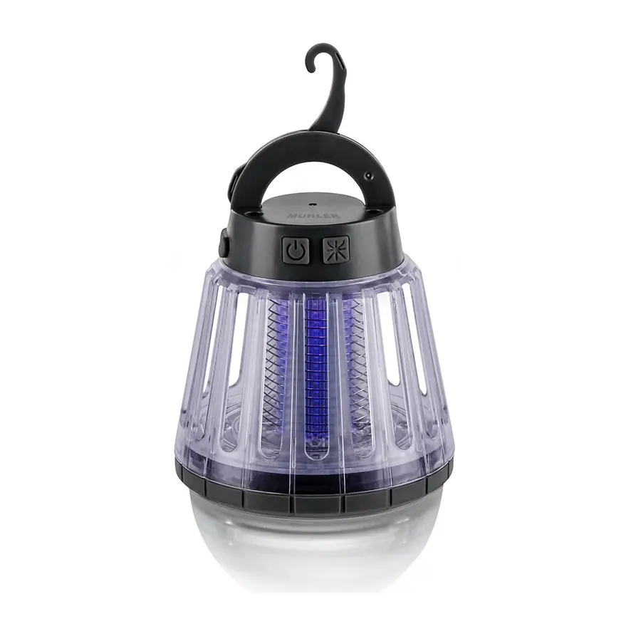 Инсектицидна лампа Muhler MIK-20B USB  зареждане, акумулаторна батерия, 5W,20m2, (35949750)