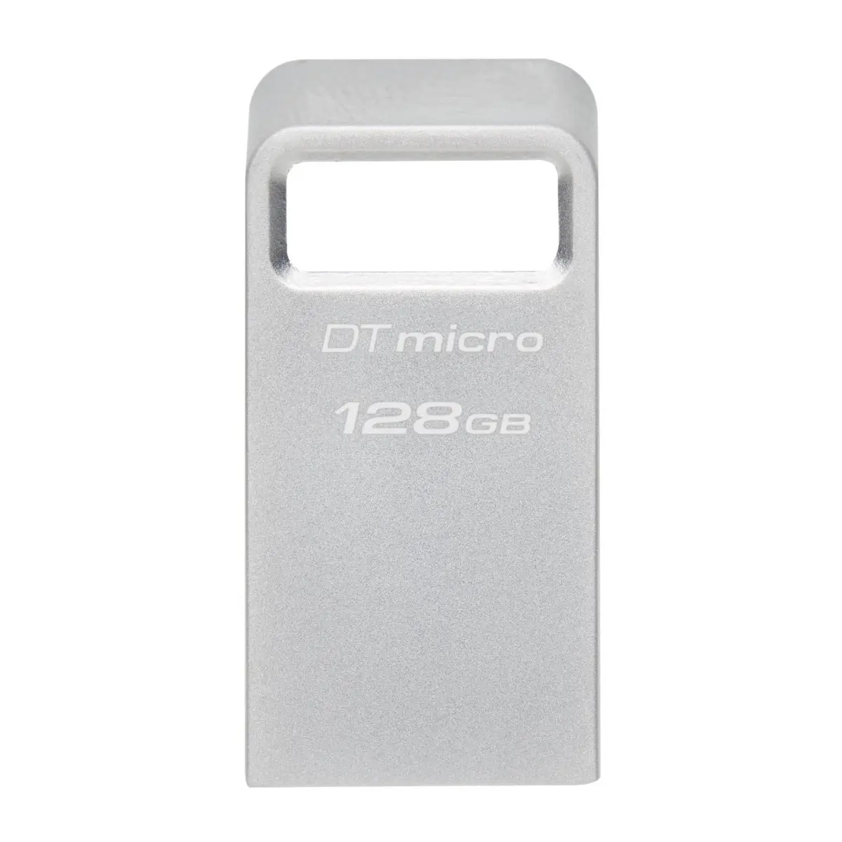 USB памет KINGSTON DataTraveler Micro, 128GB,USB-A 3.2 Gen 1, Сребрист, (35935922)