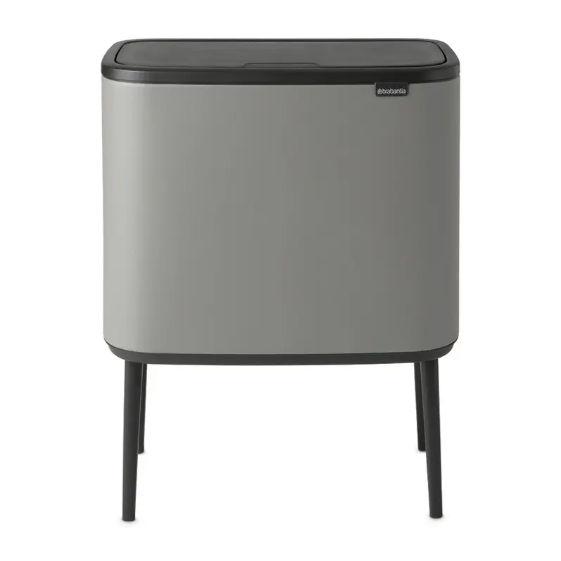 Кош за смет Brabantia Bo Touch 36L, Mineral Concrete Grey, (35950030)