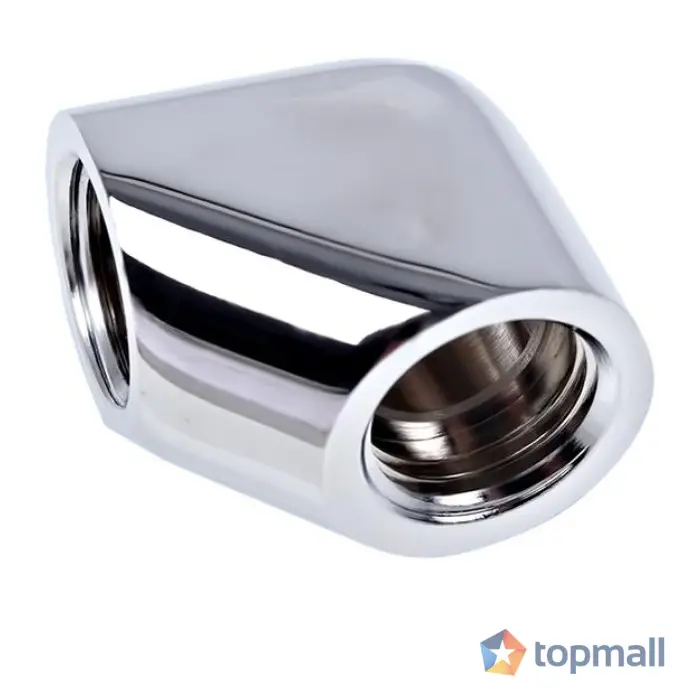 Въртящ се L-конектор Alphacool Eiszapfen, G1/4 AG auf G1/4 IG, Сребрист, (35936417)