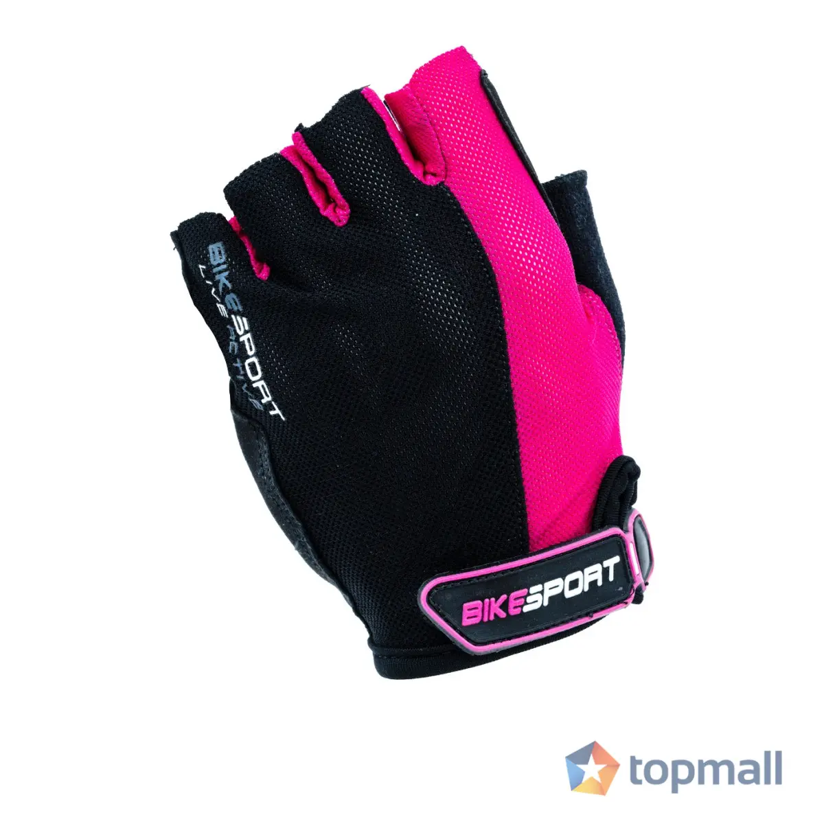 Аксесоар за велосипед Bikesport GLM GLOVES GEL S BLACK/PINK Дрехи ръкавици Дамски ръкавици, 27967