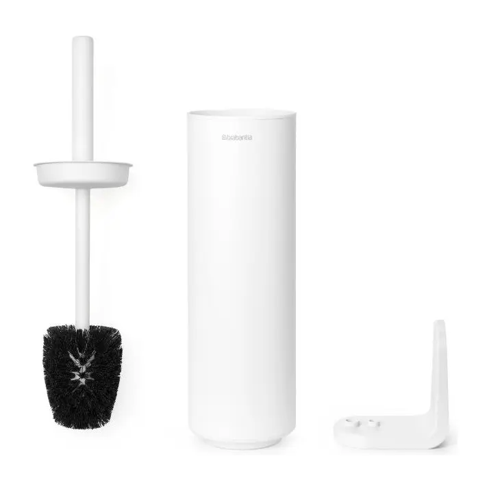 Четка за тоалетна със стойка Brabantia MindSet Mineral Fresh White N, (35943374)