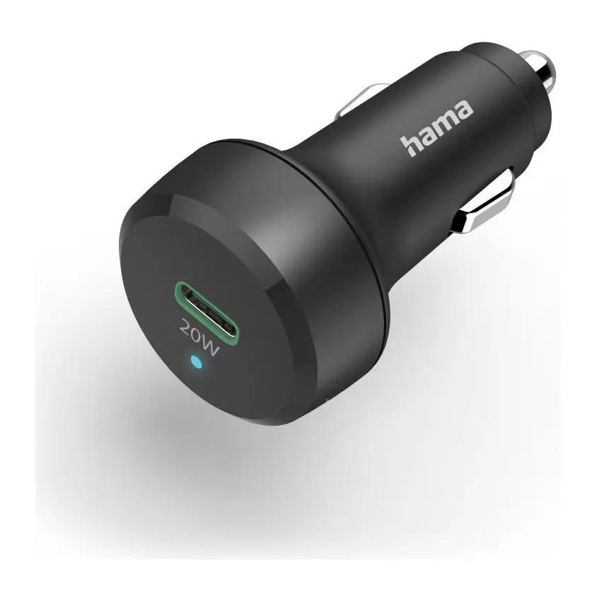 Зарядно за кола USB-C, 20W, HAMA-201637, (35937196)