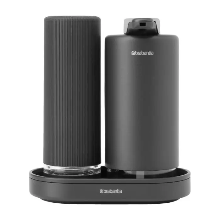 Комплект дозатори за сапун Brabantia SinkStyle Mineral Infinite Grey, 2x200ml, (35943086)