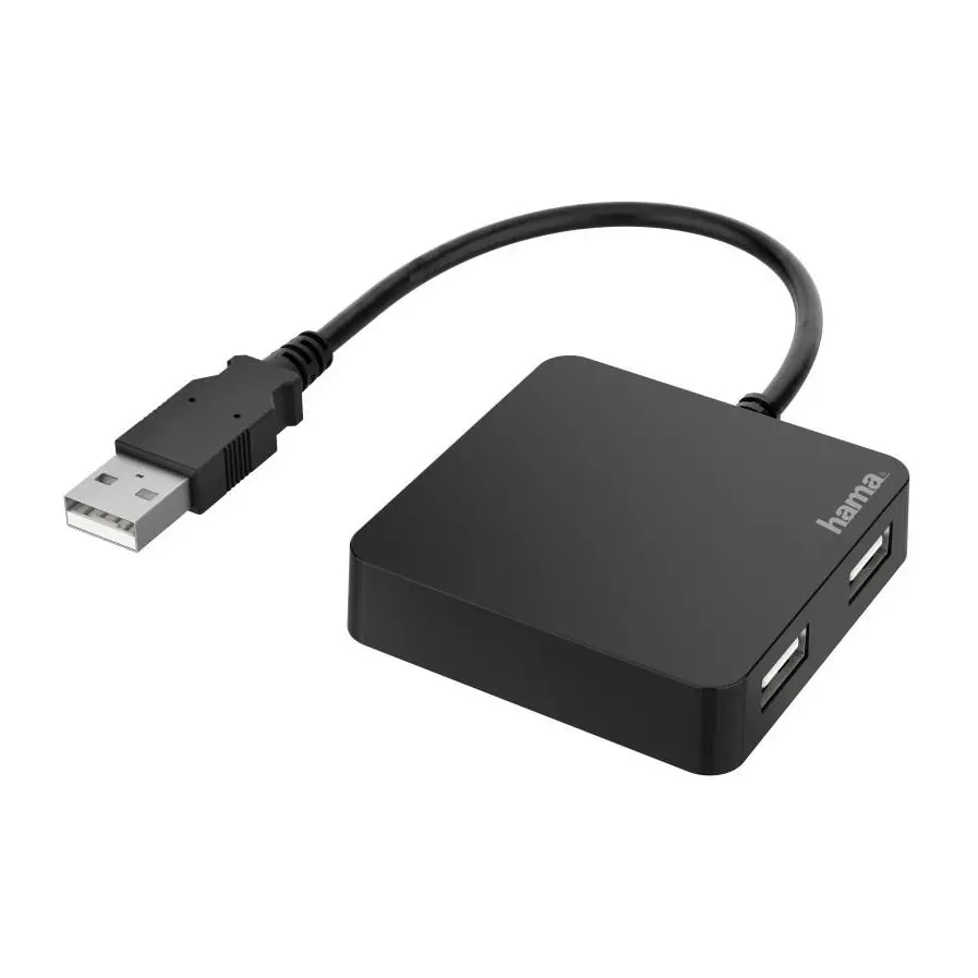 USB хъб, 4 портов, HAMA-200121, (35934284)
